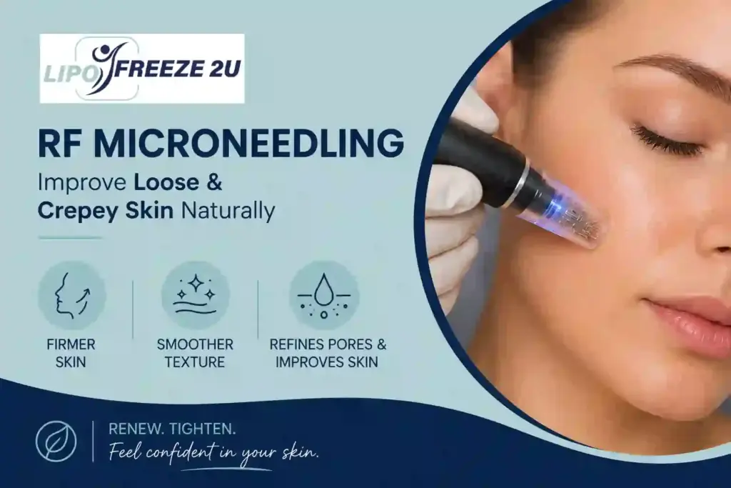 Can RF Microneedling Help Improve Loose and Crepey Skin Crewe?